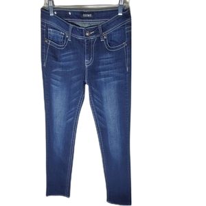 Fame bootcut blue jeans size 7